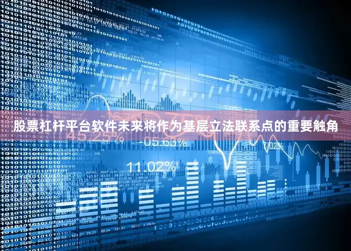 股票杠杆平台软件未来将作为基层立法联系点的重要触角